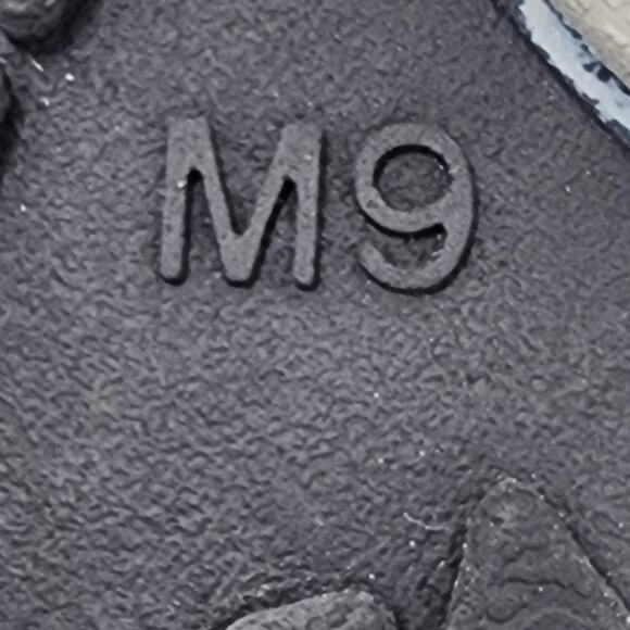 Vintage Teva Sandals Men 9 USA Made Grey Black Zigzag Sport Water Fishing Shoes - Picture 10 of 11